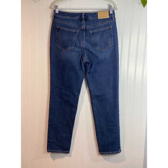 Seven7 Womens Slim Straight Jeans Size 4 Cotton/Polyester Blend Blue Denim - Picture 15 of 16